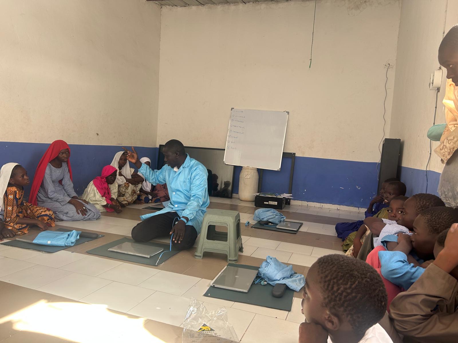 Vue de l'institution